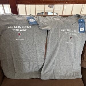 Age Gets Better With Wine T-Shirts